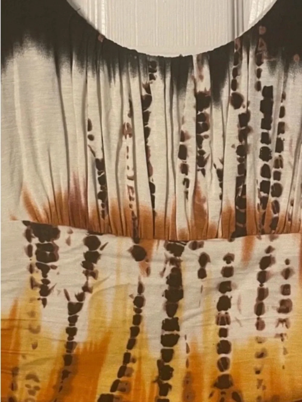 AB Studio - Black Tye-Dye Sleeveless Women's Maxi Dress Size XL
